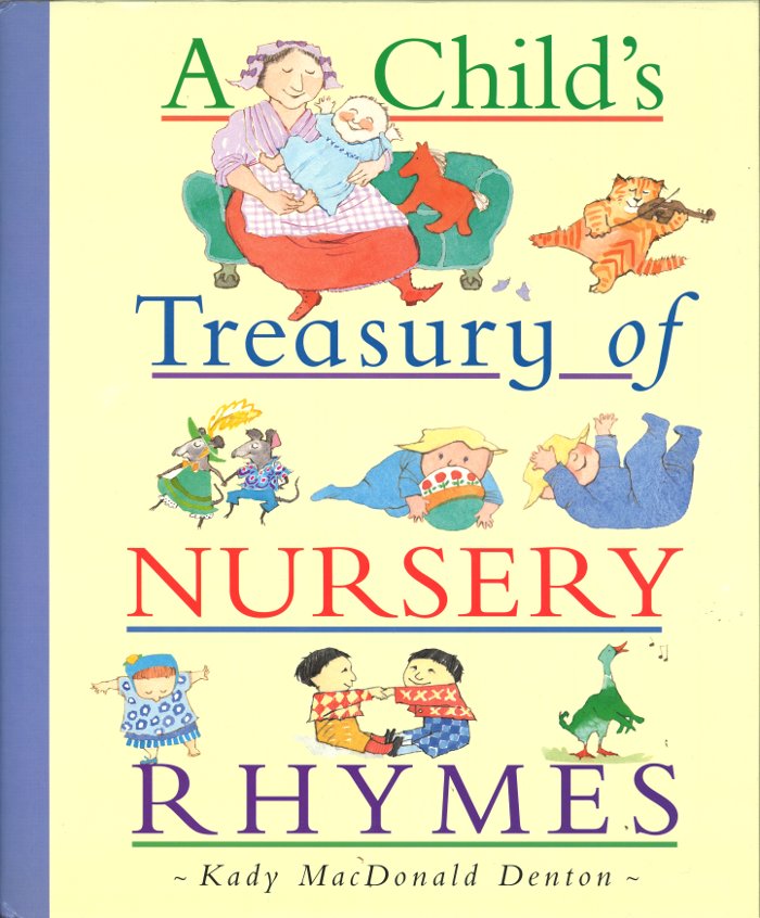 Cover of A Child's Treasury of Nursery Rhymes